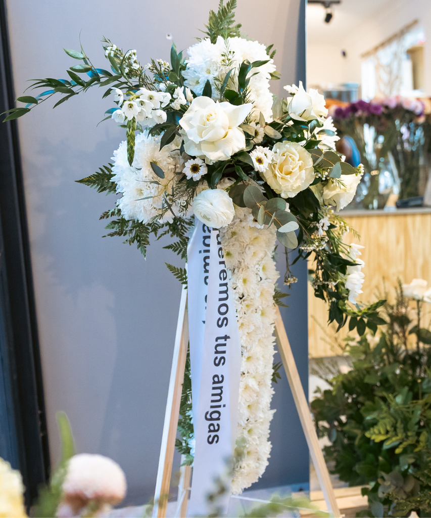 Cinta de Condolencias Personalizada