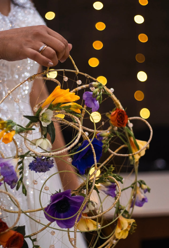 Cartera Floral